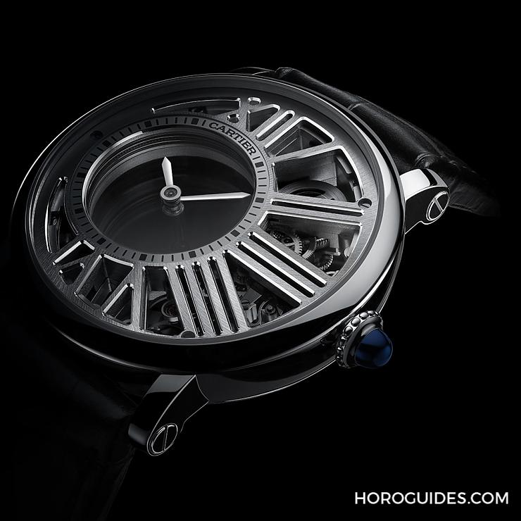 CARTIER - ROTONDE DE CARTIER - WHRO0014 - 通透視感的「神秘」技術 卡地亞Rotonde de Cartier 神秘小時鏤空錶
