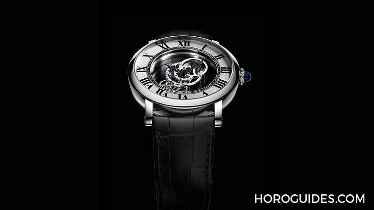 CARTIER - ROTONDE DE CARTIER - W1556249 - 卡地亞的時間迴旋 天體運轉式神秘陀飛輪