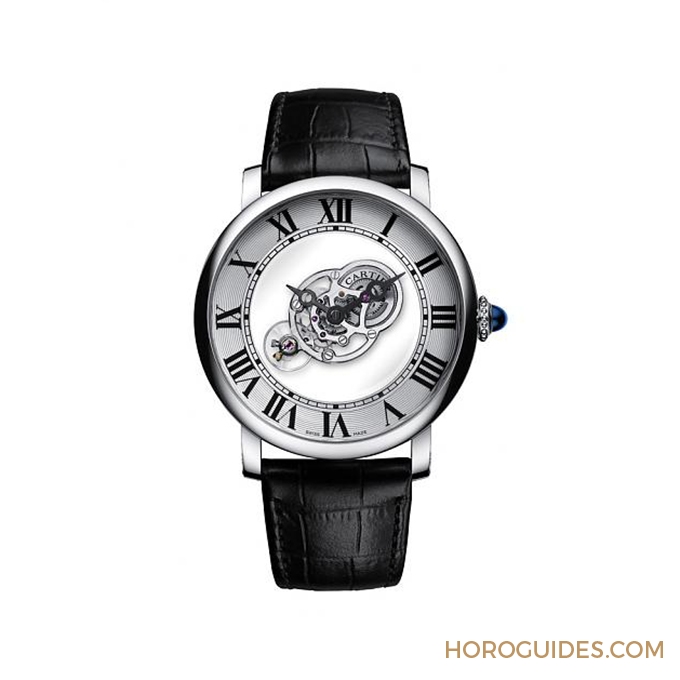 CARTIER - ROTONDE DE CARTIER - W1556249 - 卡地亞的時間迴旋 天體運轉式神秘陀飛輪