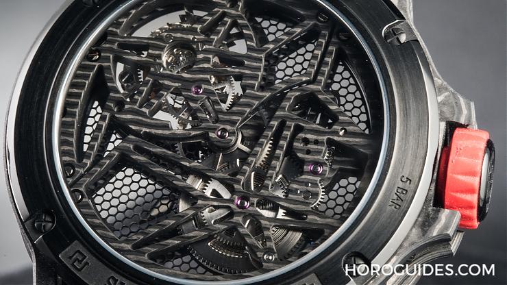 ROGER DUBUIS - EXCALIBUR - RDDBEX0572 - 戴上手你就知道他的輕盈超有份量!羅杰杜彼全碳纖維日內瓦印記Excalibur Spider Carbon