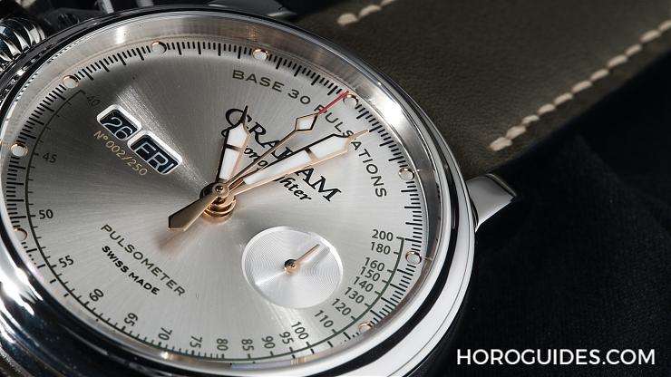 GRAHAM - CHRONOFIGHTER - 2CVCS.B20A - 時間的脈動 GRAHAM Chronofighter Pulsometer