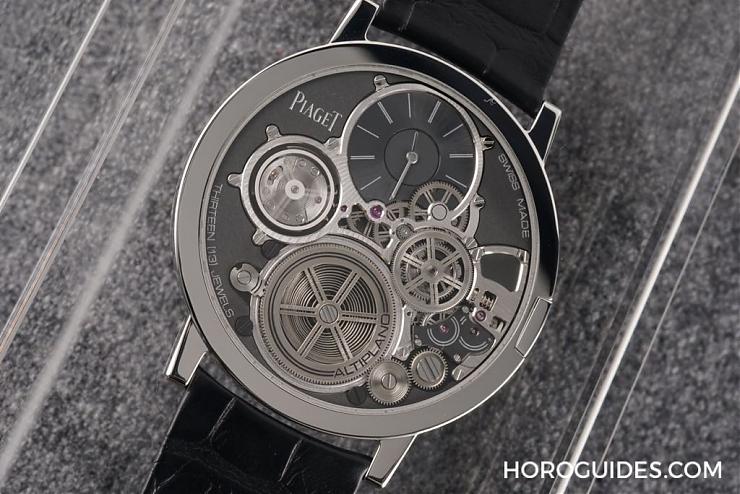 PIAGET - [SIHH 2018]机芯＋表壳2mm 世界最薄的超薄表PIAGET Altiplano Ultimate Concept