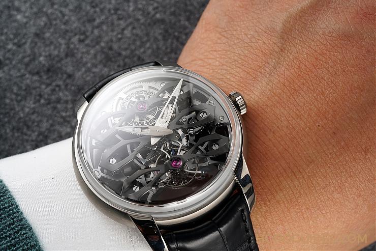 GIRARD-PERREGAUX - HAUTE HORLOGERIE - 99295-21-000-BA6A - [SIHH 2018]通透視感＋雙面錶橋 芝柏表鏤空三鈦橋陀飛輪Neo Tourbillon Skeleton 