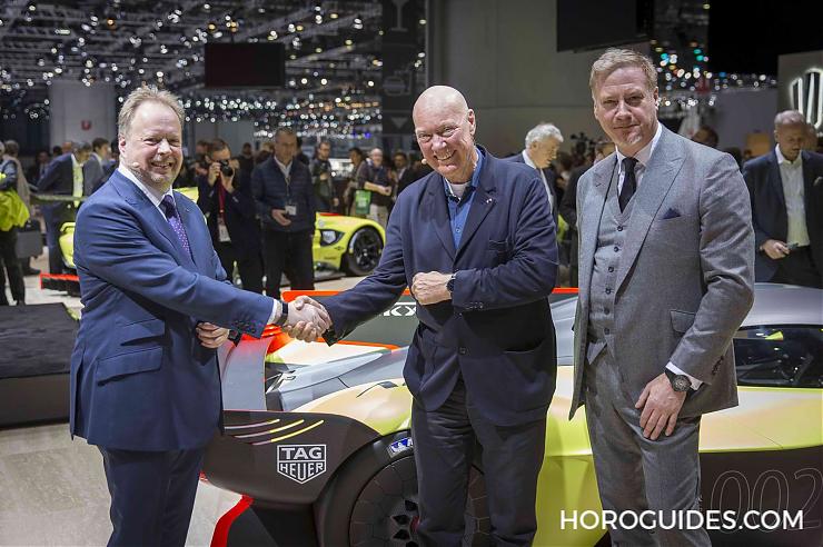 TAG HEUER - CARRERA - CAR2A1AB.FT6163 - [BASEL2018]TAG HEUER ✕ Aston Martin 強強聯手 Heuer 01帥氣登場