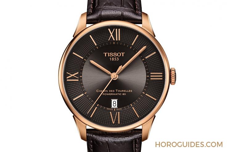 TISSOT - T-CLASSIC - T099.407.16.048.00 - TISSOT杜魯爾系列 80小時動力儲能、藍面、紳士風 商務人士挑錶必備款