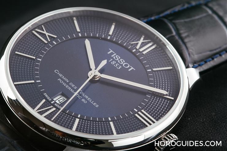 TISSOT - T-CLASSIC - T099.407.16.048.00 - TISSOT杜魯爾系列 80小時動力儲能、藍面、紳士風 商務人士挑錶必備款