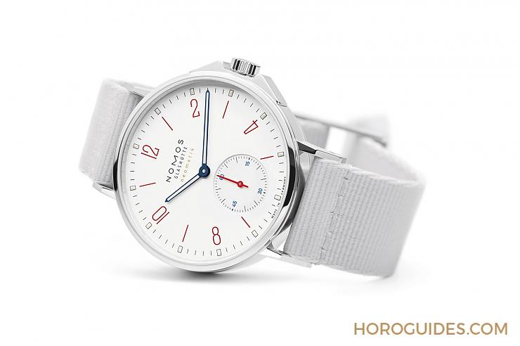 NOMOS - CLUB - 740 - NOMOS Aqua Ahoi & Club 德製錶的優雅運動白