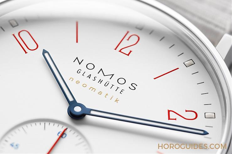 NOMOS - CLUB - 740 - NOMOS Aqua Ahoi & Club 德製錶的優雅運動白