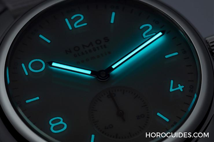 NOMOS - CLUB - 740 - NOMOS Aqua Ahoi & Club 德製錶的優雅運動白