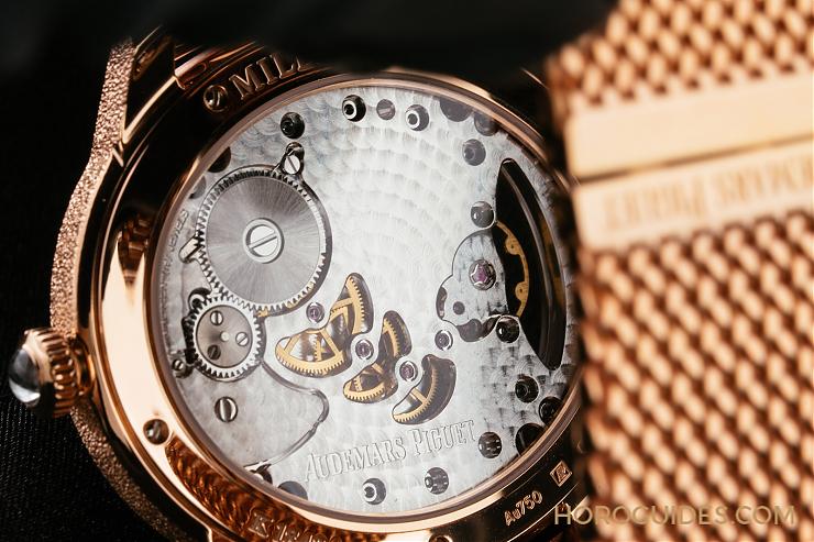 AUDEMARS PIGUET - 就是要你「偏」心這只錶 愛彼千禧腕錶 波蘭鍊、霜金殼還能百變搭配