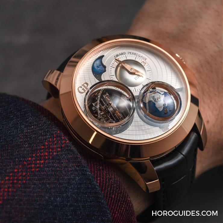 GIRARD-PERREGAUX - HAUTE HORLOGERIE - 99295-21-000-BA6A - 芝柏表 ✕ 中國鐘錶 三金橋、三鈦橋、三軸陀飛輪 不能錯過的三大天王