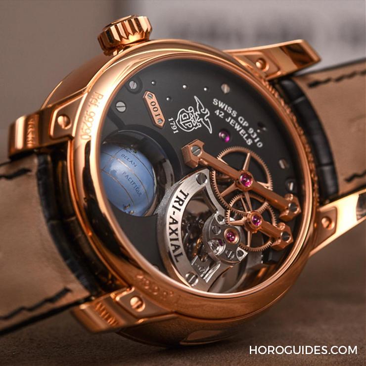 GIRARD-PERREGAUX - HAUTE HORLOGERIE - 99295-21-000-BA6A - 芝柏表 ✕ 中國鐘錶 三金橋、三鈦橋、三軸陀飛輪 不能錯過的三大天王