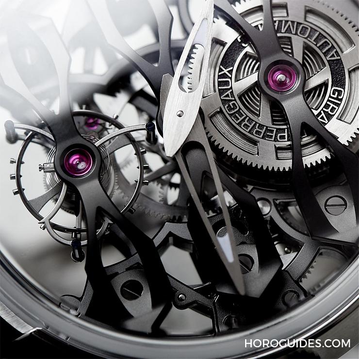 GIRARD-PERREGAUX - HAUTE HORLOGERIE - 99295-21-000-BA6A - 芝柏表 ✕ 中國鐘錶 三金橋、三鈦橋、三軸陀飛輪 不能錯過的三大天王