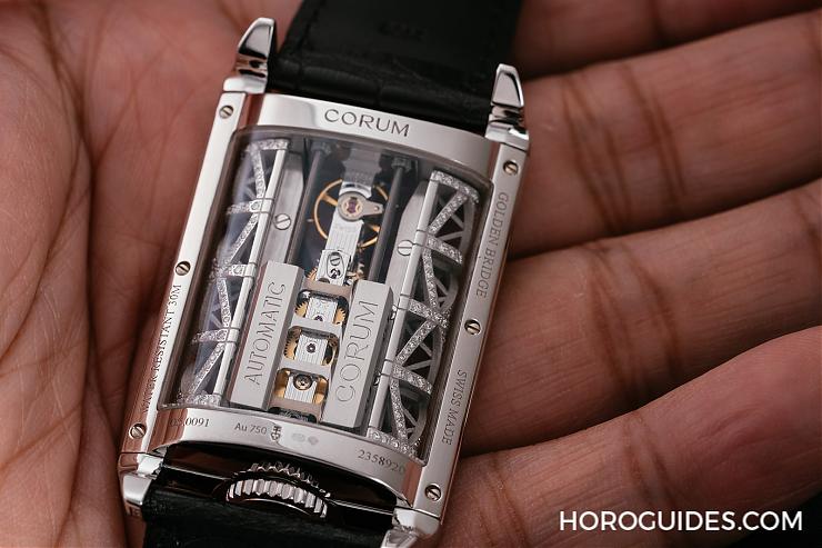 CORUM - 大人系的時間品味 CORUM Golden Bridge Stream Bridge Automatic