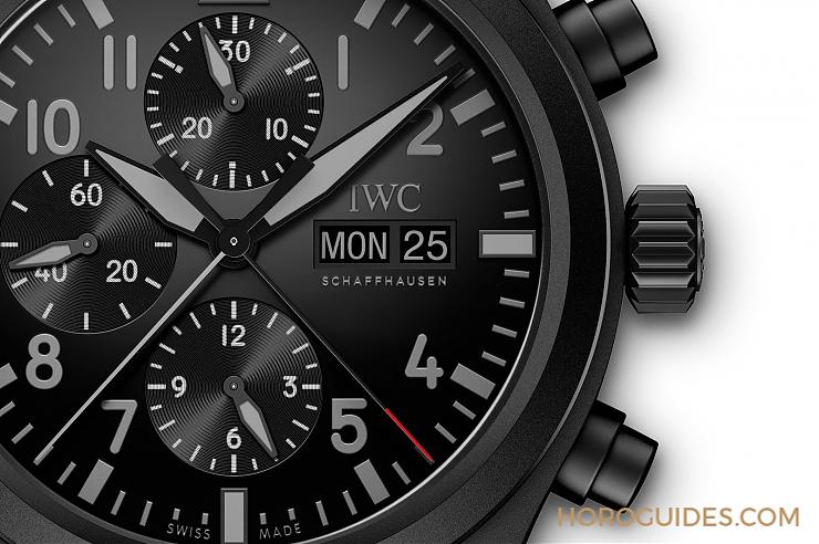 IWC - Pre-SIHH 2019 IWC TOP GUN耐刮更輕盈 瓷化鈦金屬追針計時新作