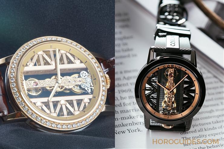 CORUM - GOLDEN BRIDGE - B113/03831 - CORUM經典新「鈦」度,更輕更實戴的休閒風金橋錶 Golden Bridge Titane DLC