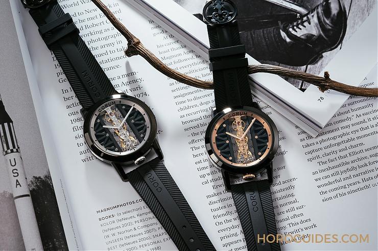 CORUM - GOLDEN BRIDGE - B113/03831 - CORUM經典新「鈦」度,更輕更實戴的休閒風金橋錶 Golden Bridge Titane DLC