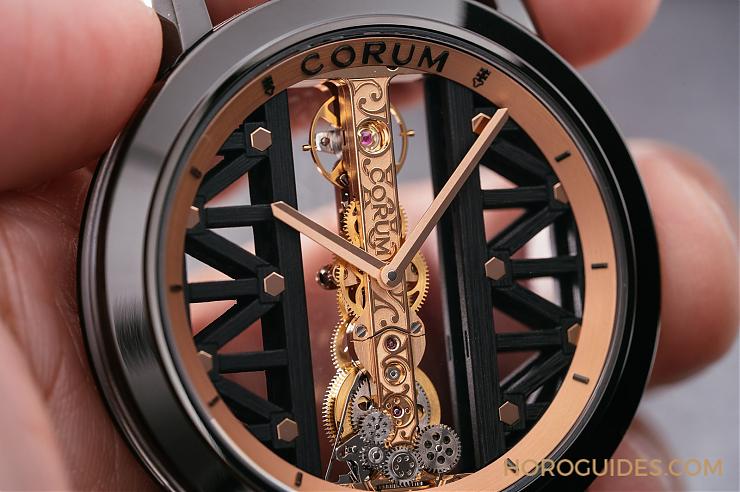 CORUM - GOLDEN BRIDGE - B113/03831 - CORUM經典新「鈦」度,更輕更實戴的休閒風金橋錶 Golden Bridge Titane DLC