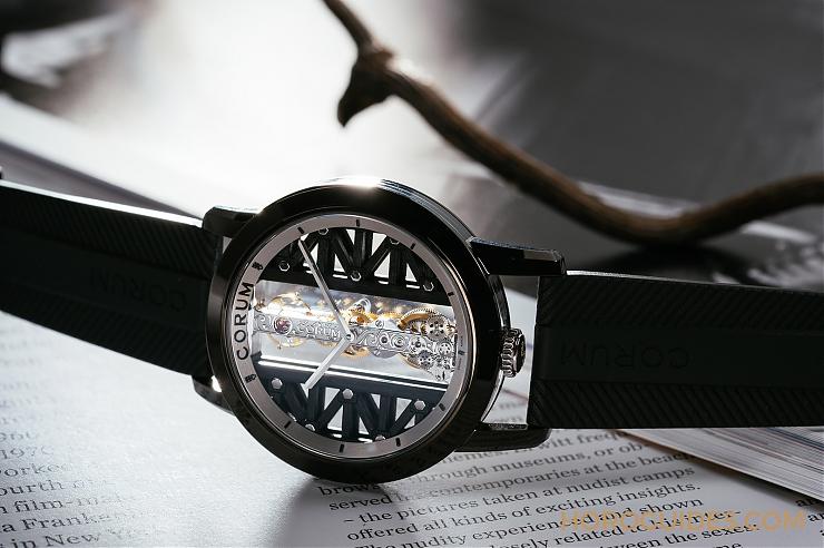 CORUM - GOLDEN BRIDGE - B113/03831 - CORUM經典新「鈦」度,更輕更實戴的休閒風金橋錶 Golden Bridge Titane DLC