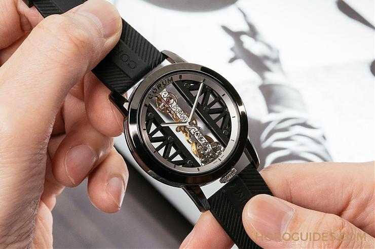 CORUM - GOLDEN BRIDGE - B113/03831 - CORUM經典新「鈦」度，更輕更實戴的休閒風金橋錶 Golden Bridge Titane DLC