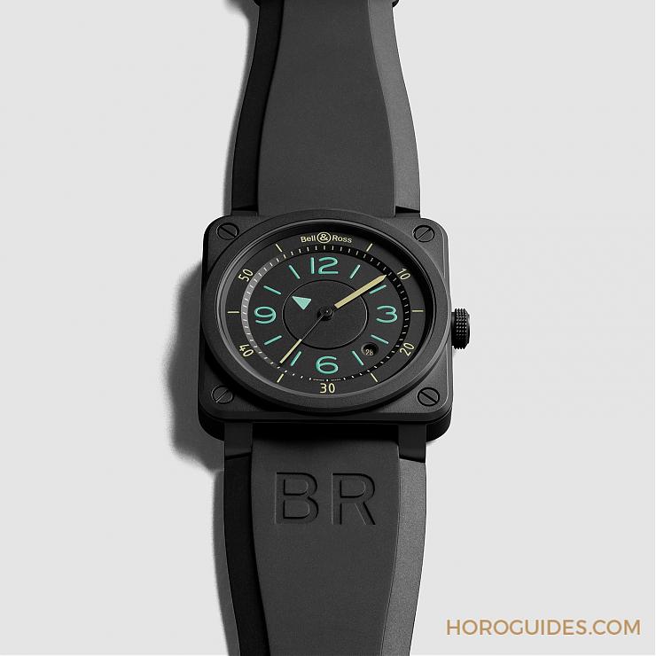 BELL & ROSS - Pre-BASEL 2019 BELL & ROSS 實用雙色顯示BR03-92 BI-COMPASS限量款