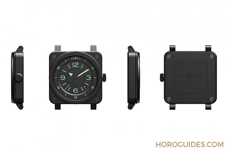 BELL & ROSS - Pre-BASEL 2019 BELL & ROSS 實用雙色顯示BR03-92 BI-COMPASS限量款