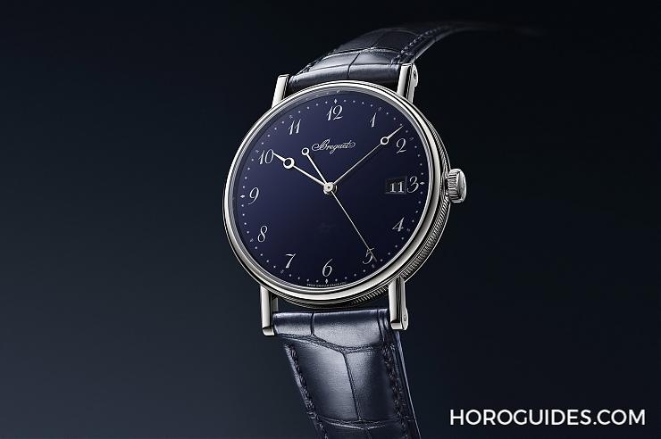 BREGUET - BREGUET Classique 5177 簡約三針日期大明火琺瑯寶璣藍