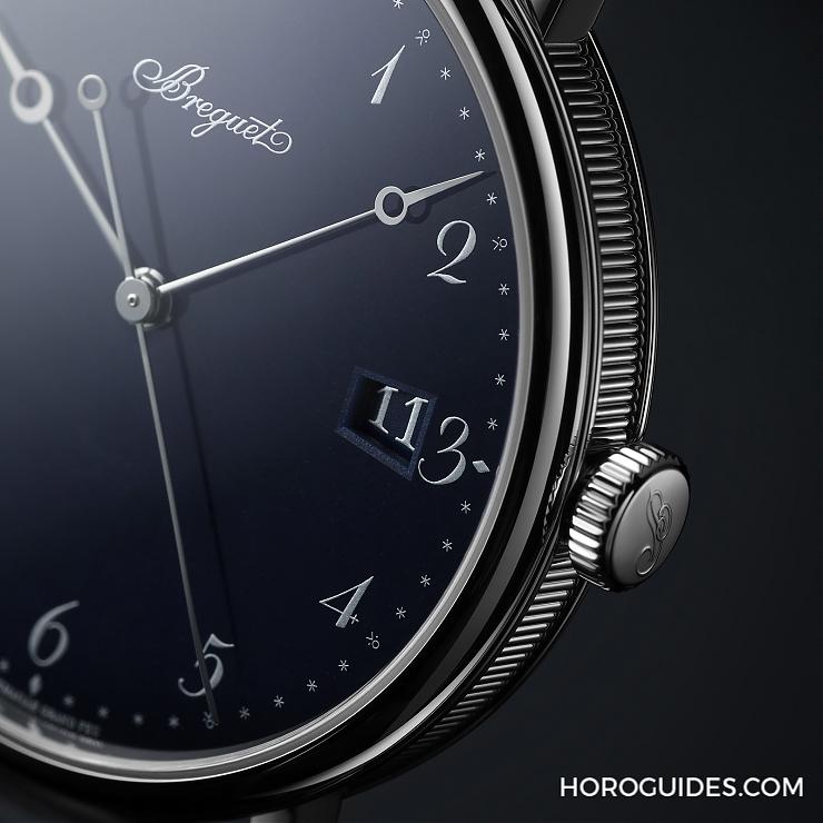 BREGUET - BREGUET Classique 5177 簡約三針日期大明火琺瑯寶璣藍
