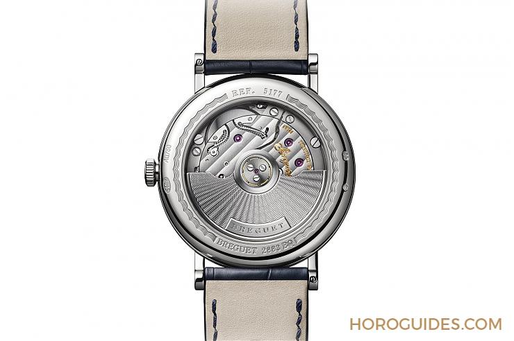 BREGUET - BREGUET Classique 5177 簡約三針日期大明火琺瑯寶璣藍