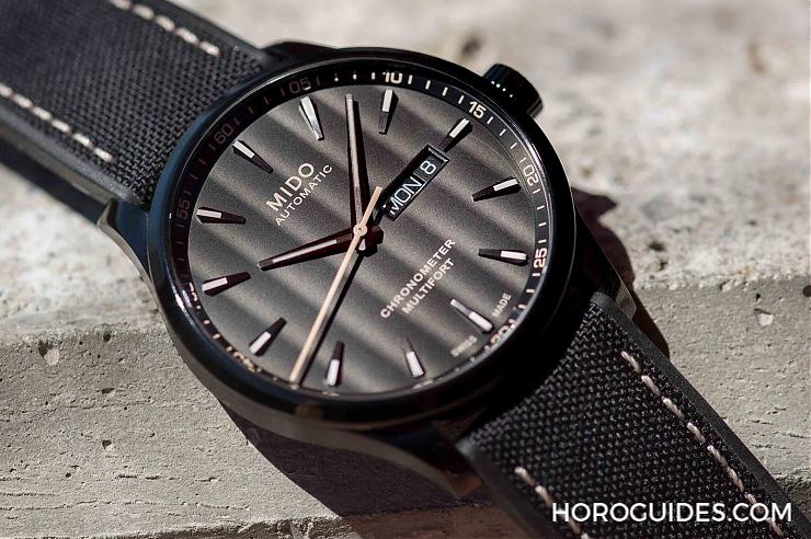 MIDO - MULTIFORT - M038.431.37.051.09 - MIDO 矽游絲、天文台認證、80小時動力儲能 高CP值Multifort Chronometer 1