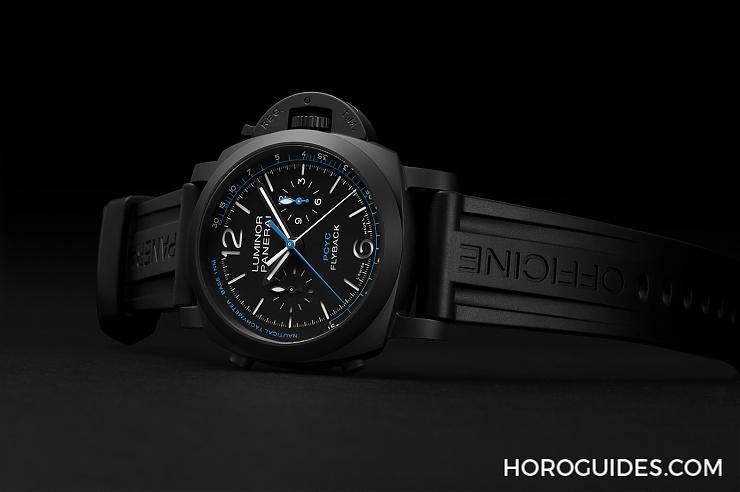 PANERAI - LUMINOR - PAM00788 - PANERAI Luminor帆船挑戰賽計時錶 鈦金屬、黑陶瓷、紅金材質連三發