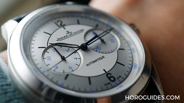 JAEGER-LECOULTRE - MASTER CONTROL - Q1538530 - 亮藍點綴的乖乖牌 積家Master Control計時碼錶