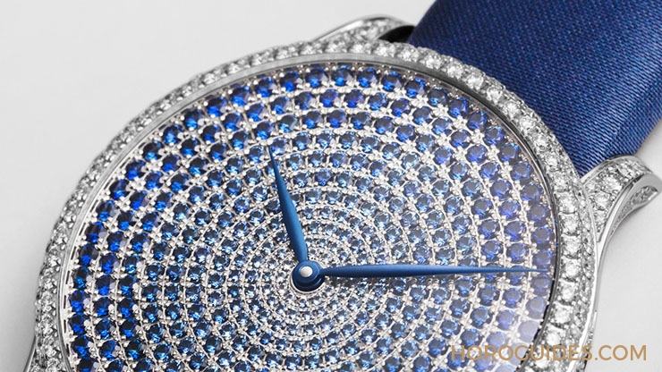 H. MOSER & CIE - 鑲鑽也能鑲出漸層效果?H.MOSER藍寶石鑽錶