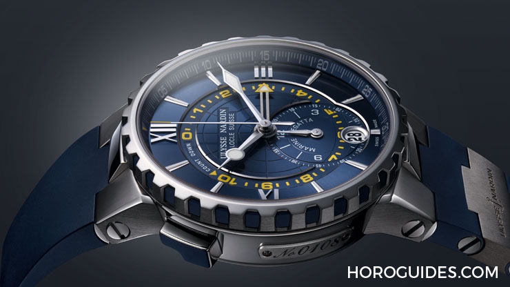 ULYSSE NARDIN - 倒著走也行!雅典Regatta倒數計時碼錶