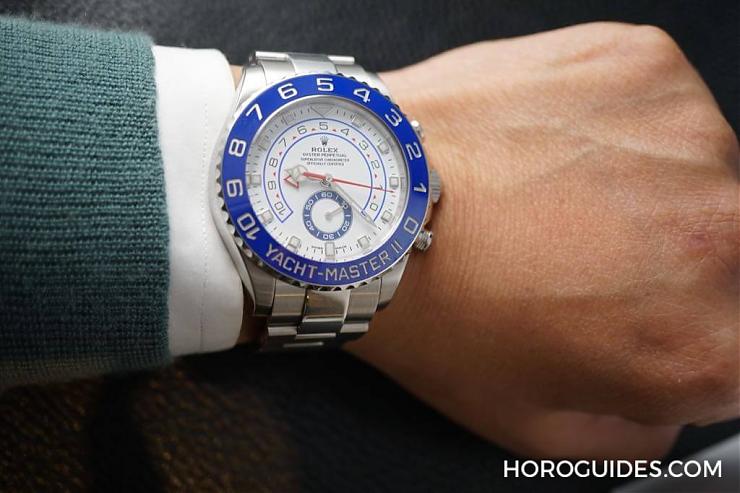 ROLEX - YACHT-MASTER II - 116680-78210 - 勞力士鋼遊艇新款，改用賓士針