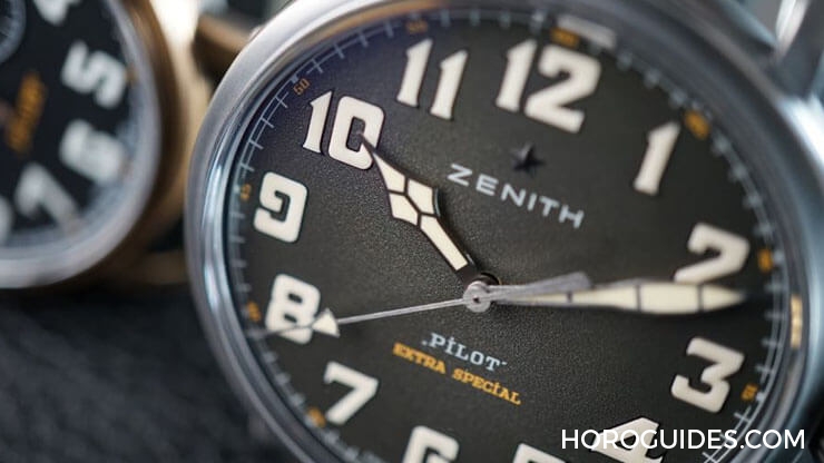 ZENITH - PILOT - 11.1940.679/91.C807 - [BASEL]不是只有大錶徑才好看：ZENITH Pilot復古四色，尺寸40mm更合戴
