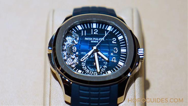 PATEK PHILIPPE - AQUANAUT - 5650G-001 - [BASEL]百達翡麗週年大作Aquanaut 5650G，招牌兩地時間特別版
