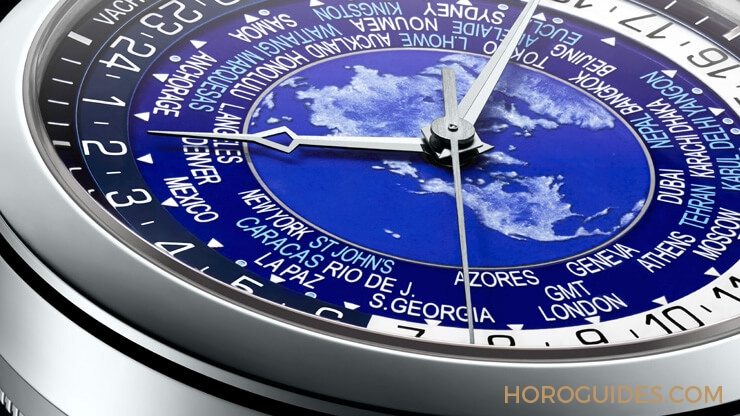 VACHERON CONSTANTIN - TRADITIONNELLE - 86060/000P-9772 - 江詩丹頓世界時區錶,鉑金琺瑯面尊貴版