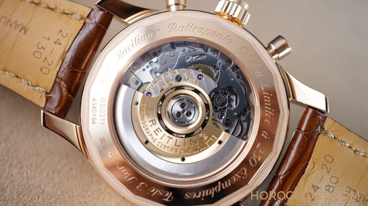 BREITLING - NAVITIMER - AB031021/Q615/756P/A20BA.1 - 百年靈B03自製雙追針計時錶,物超所值的價格,你還不心癢?