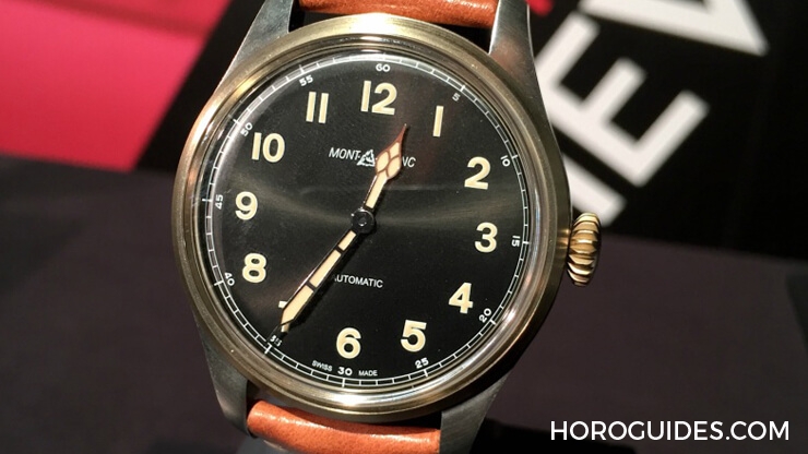 MONTBLANC - 這只青銅錶不太一樣?現代的老件浪漫