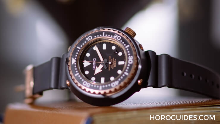SEIKO - PROSPEX - SBDX014G - 潛水錶界海王類在此,特色外型你一定認得:SEIKO黑金Tuna Can