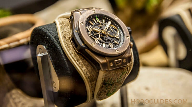 HUBLOT - BIG BANG - 411.BZ.4649.VR.MDL17 - HUBLOT宇鉑也出青銅錶!Big Bang巴伐利亞青銅腕錶