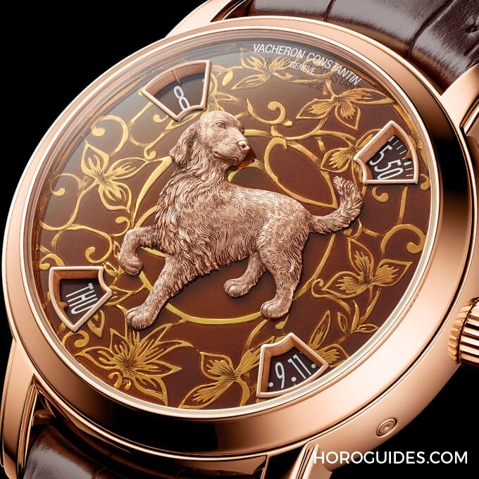 VACHERON CONSTANTIN - 江詩丹頓狗年生肖錶,大師金雕與琺瑯錶盤的結合