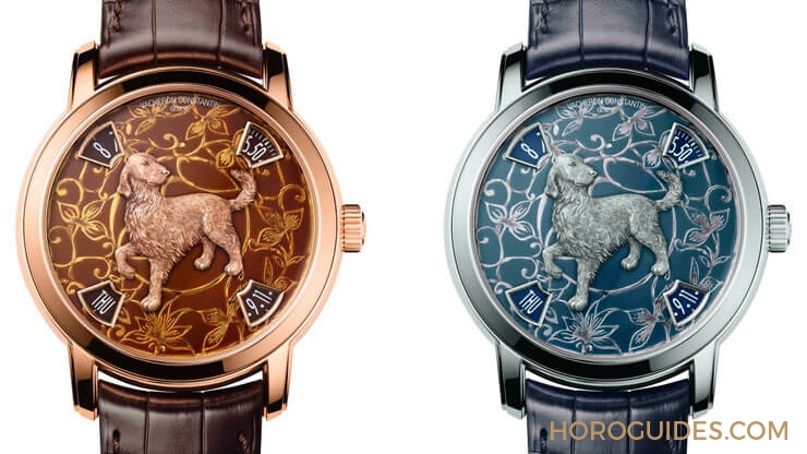 VACHERON CONSTANTIN - 江詩丹頓狗年生肖錶,大師金雕與琺瑯錶盤的結合