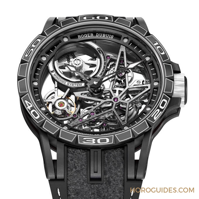 ROGER DUBUIS - Pre-SIHH:這回不玩大膽跳色,羅杰杜彼Excalibur Spider Pirelli黑白新款