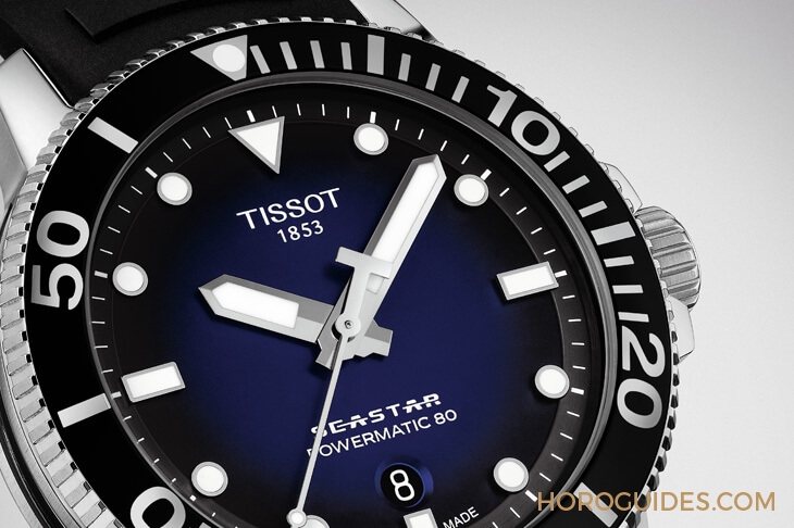 TISSOT - [BASEL 2018]TISSOT超值入门潜水表，陶瓷圈Seastar 1000