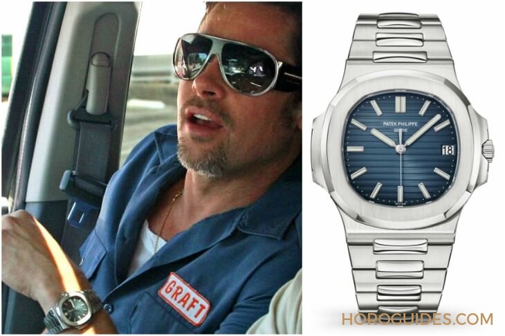 BREITLING - [名人錶盒]盤點百年靈代言人Brad Pitt的名錶收藏，除了PP、勞力士還有......