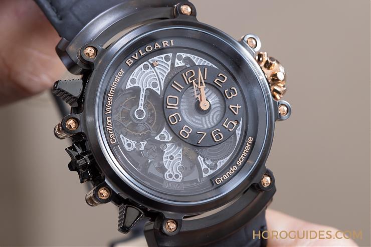 BVLGARI - - - 站在巨人的肩膀上,寶格麗大自鳴報時最強音