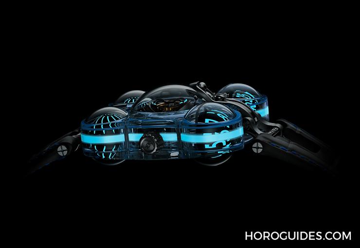 MB&F - HOROLOGICAL MACHINES - 60.SRL.B - MB&F外星人就位,HM6 Alien Nation準備登陸地球