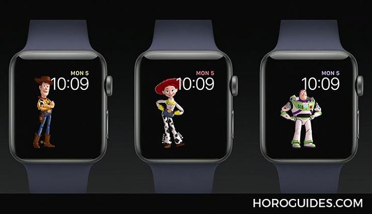 果粉注意:Apple Watch升級,Siri加持,Toy Story玩具總動員新錶面來報到!